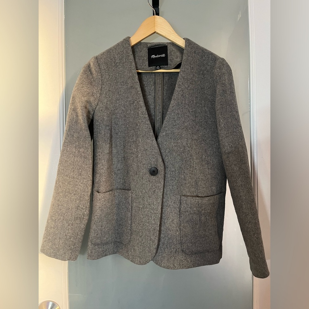 Madewell Charcoal Women's Blazer